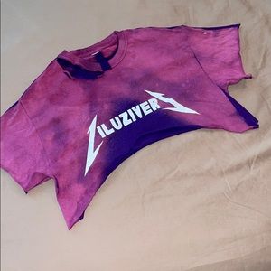 Lil uzi vert one of a kind mega-crop top